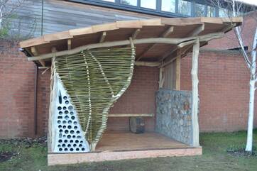 Bothy Shelter built for local school